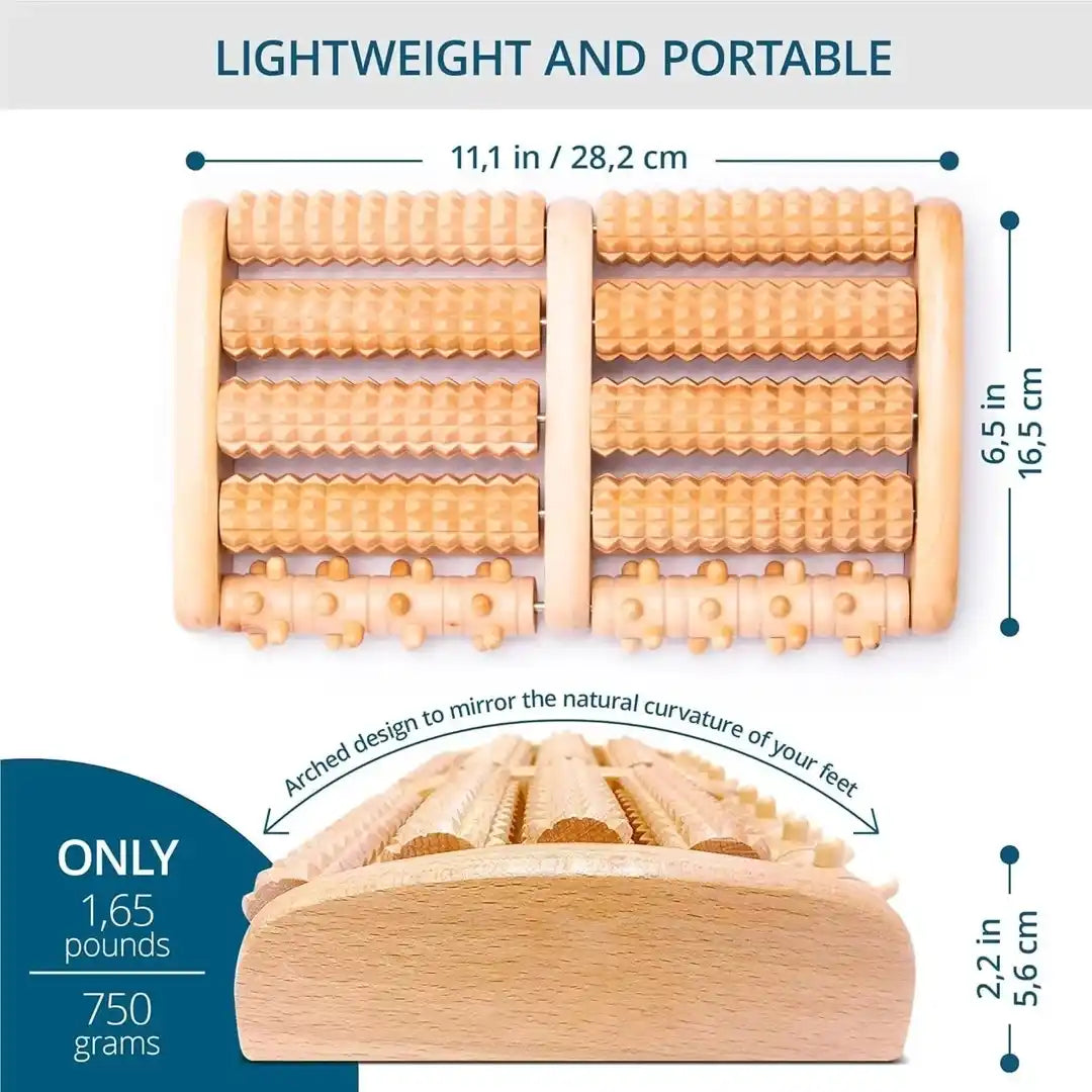 Premium Wooden Foot Massager