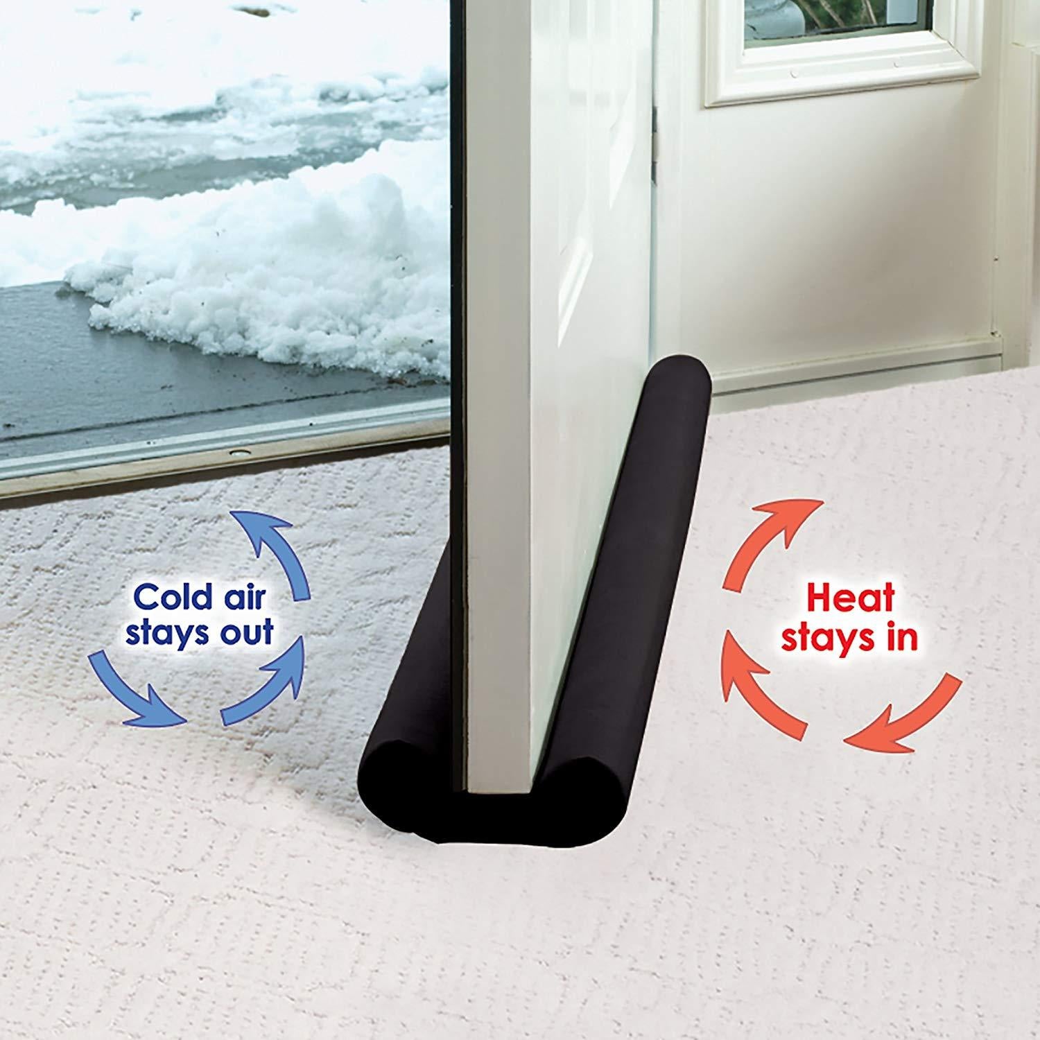 Pack of 8 Door Draft Dust and Air Stopper