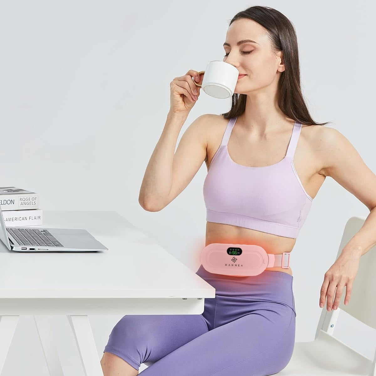 Portable Menstrual Heating Pad and Massager Belt