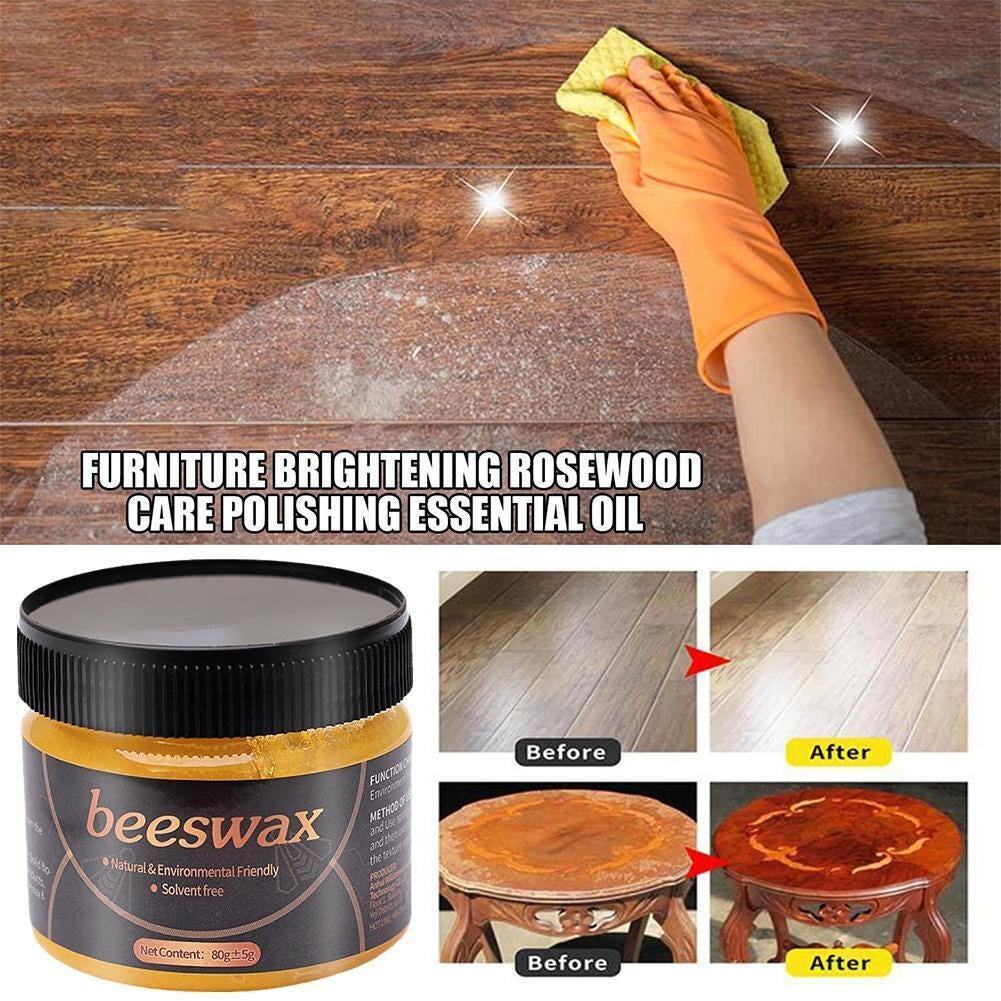 Beewax Furniture Polish with Long Lasting Cleaning and Shine Formula