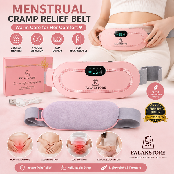 Portable Menstrual Heating Pad and Massager Belt