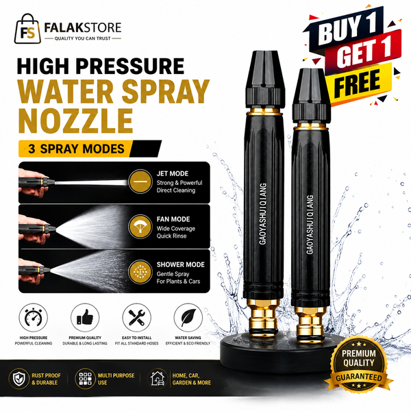 Buy 1 Get 1 FREE High Quality Professional Pressure Water Nozzle